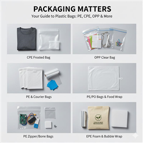 包裝科普 | PE、CPE、OPP... 傻傻分不清楚？一文帶你讀懂包裝袋的“材質(zhì)密碼”