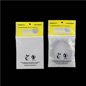 Full biological degradation self-sealing bag