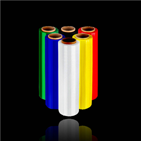 Colored stretch film